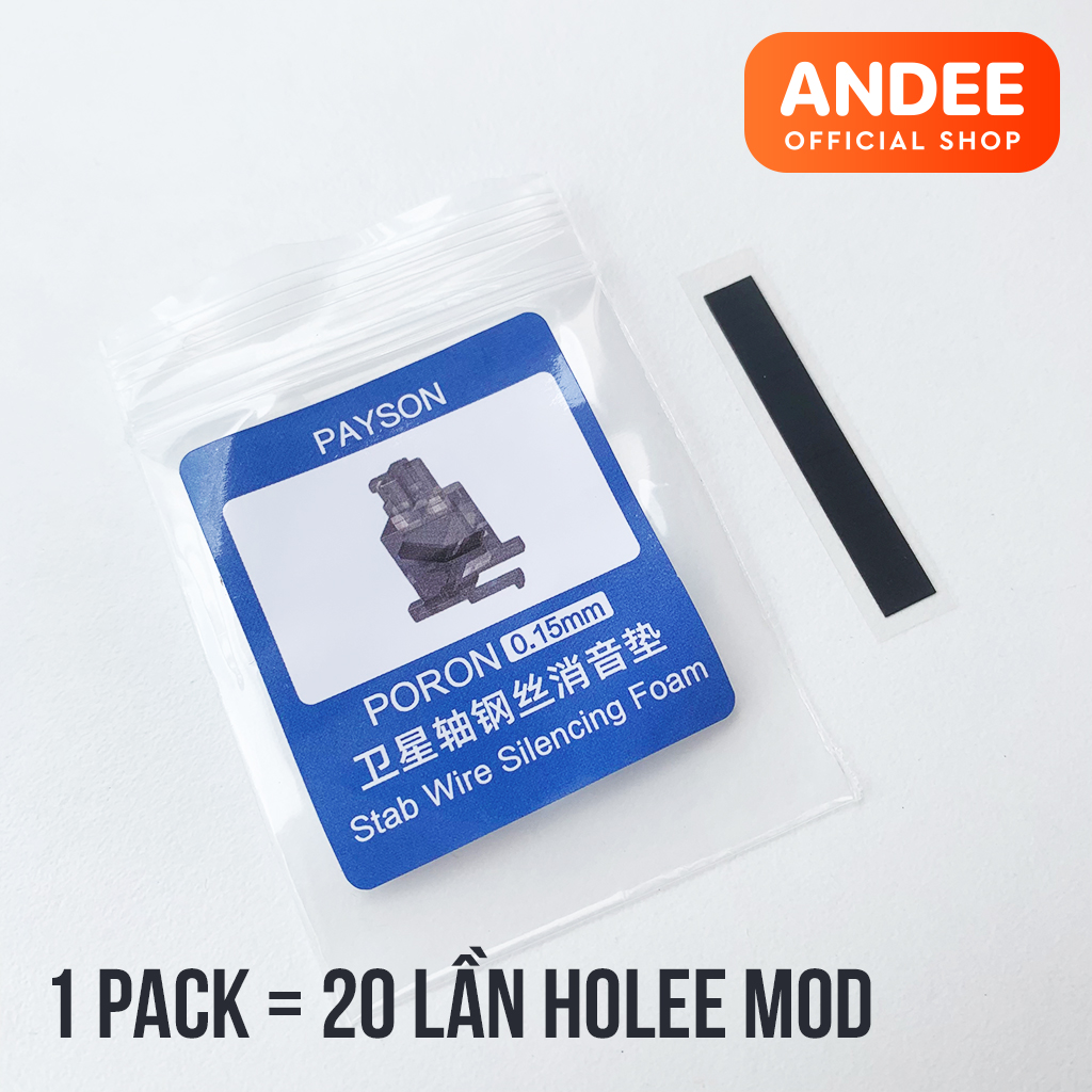 Dụng cụ nắn thẳng wire và foam holee mod giúp mod stab bàn phím cơ