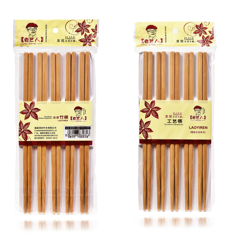 Set 10 đôi đũa tre tự nhiên cao cấp