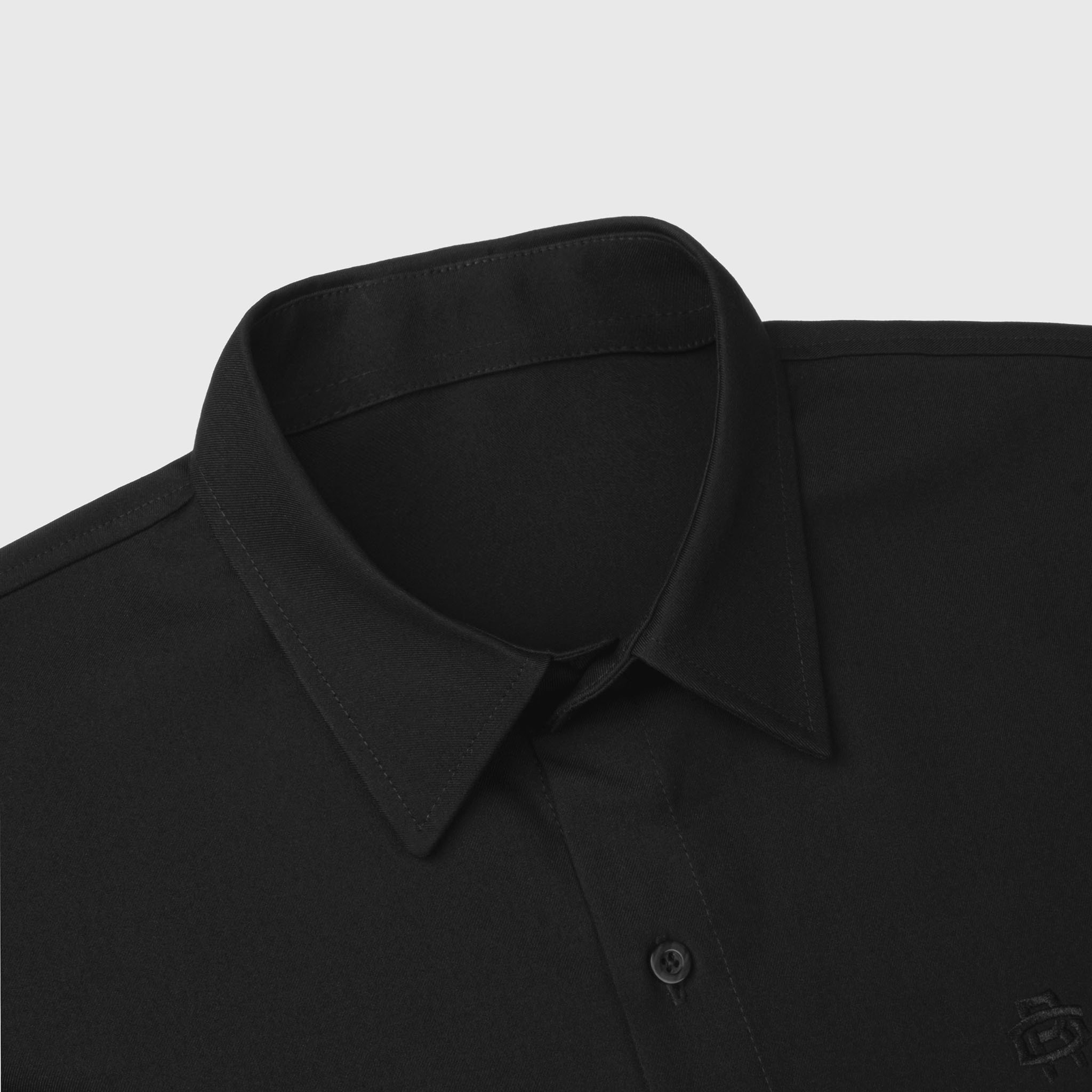 Grimm DC Áo New York shirt // Midnight black