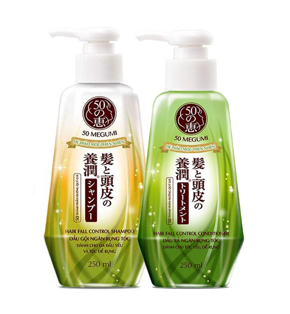 Dầu gội megumi ngăn rụng và dưỡng tóc khỏe từ gốc 250ml