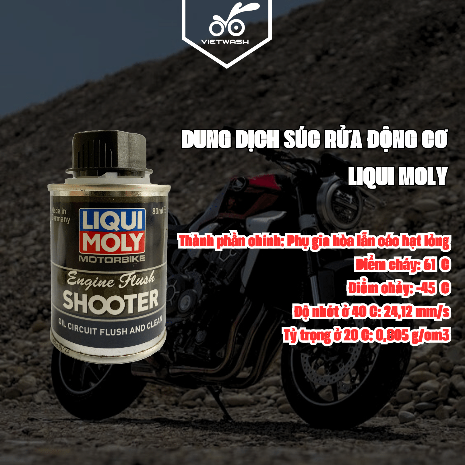 [LIQUI MOLY] Dung dịch súc rửa động cơ Liqui Moly 80ml