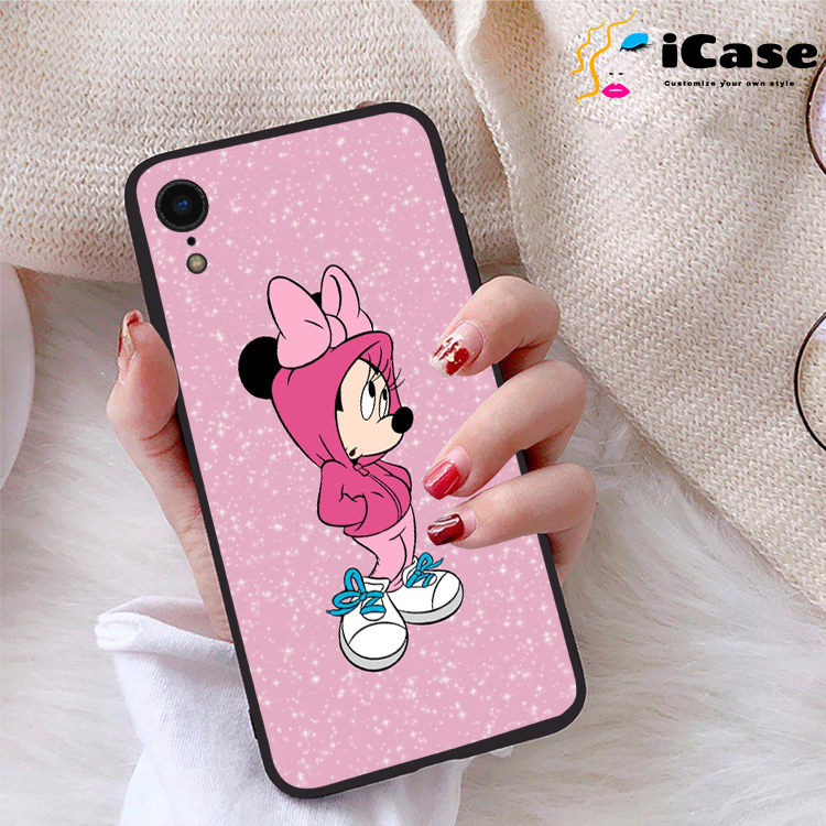 Ốp lưng iPhone XR viền dẻo TPU BST Pinky