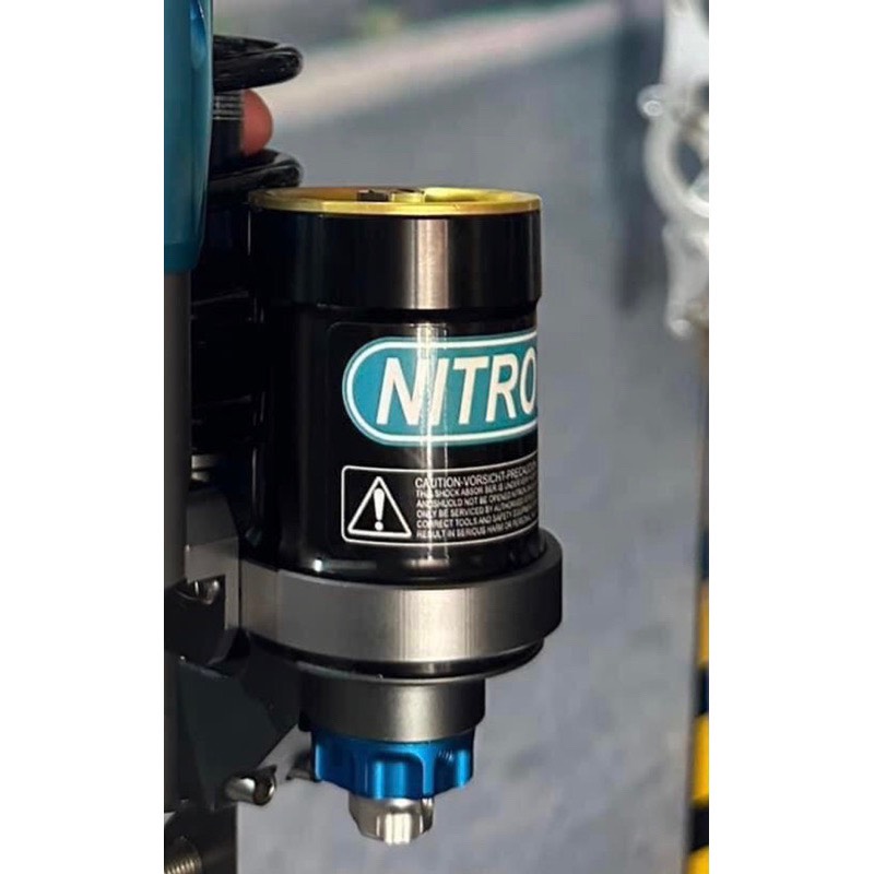 Tem Sticker Nitron - Decal Dán Bình Dầu Phuộc