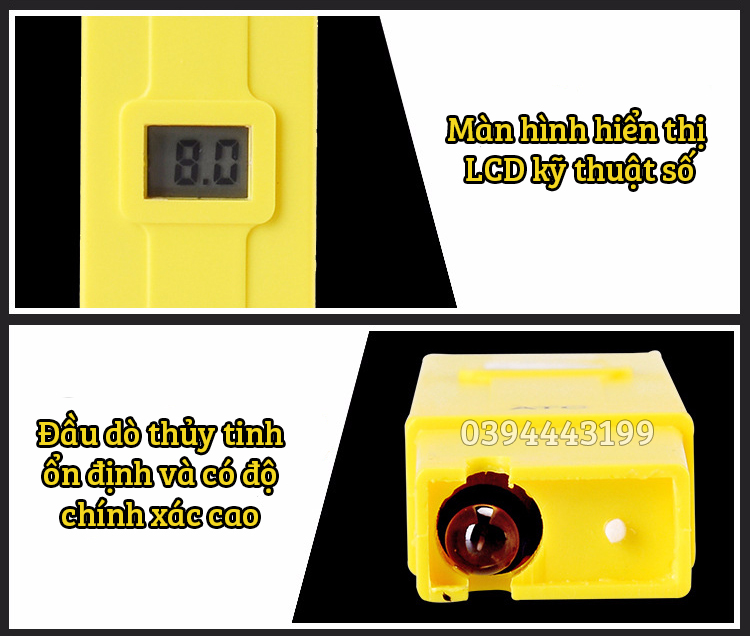 (Bảo Hành 1 Tháng) Bút đo độ PH ATC - Đo nước, bể cá, thủy canh aquaponic