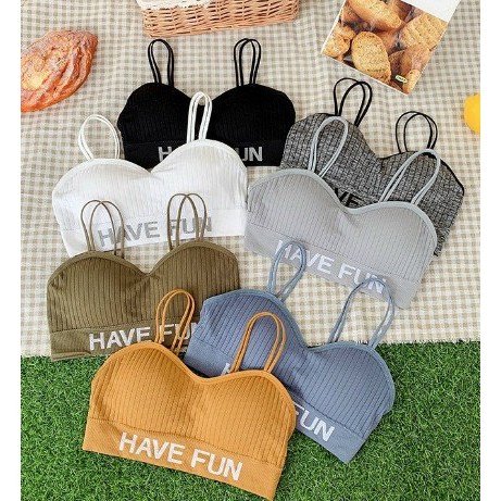 Áo Bra Quả Ngang Mẫu Mới HAVE FUN 807