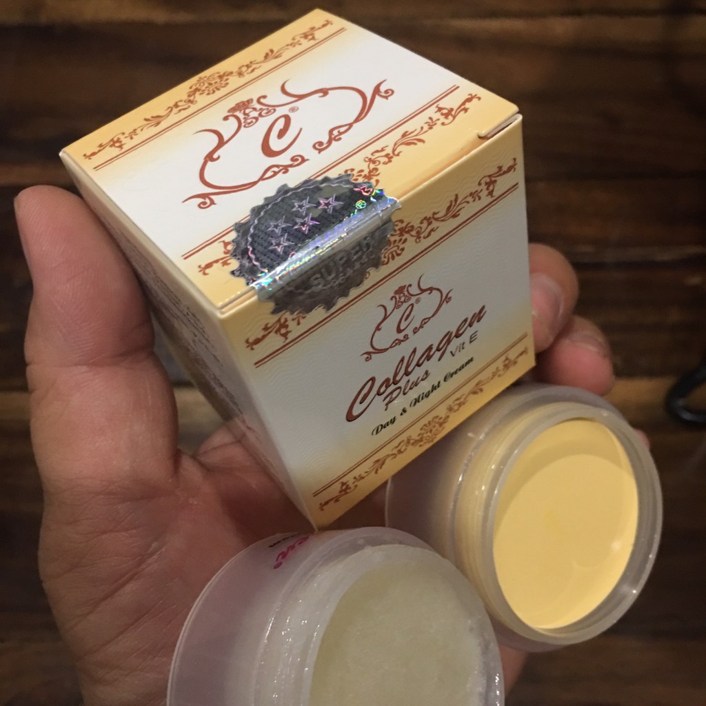 Kem Ngày Đêm Không Soap Collagen Vit E Plus Indonesia