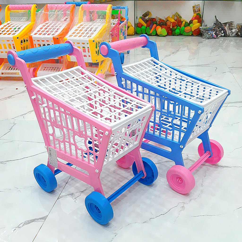 Đồ chơi xe đẩy siêu thị cho bé cao 46cm (có nhạc) HT7658S