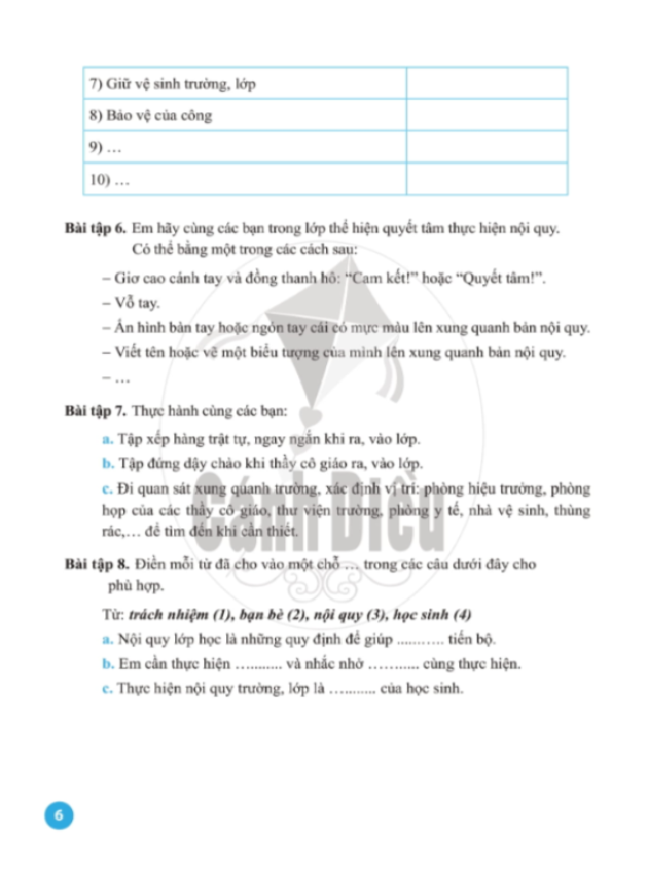 Vở Bài Tập Đạo Đức lớp 1 - Cánh Diều