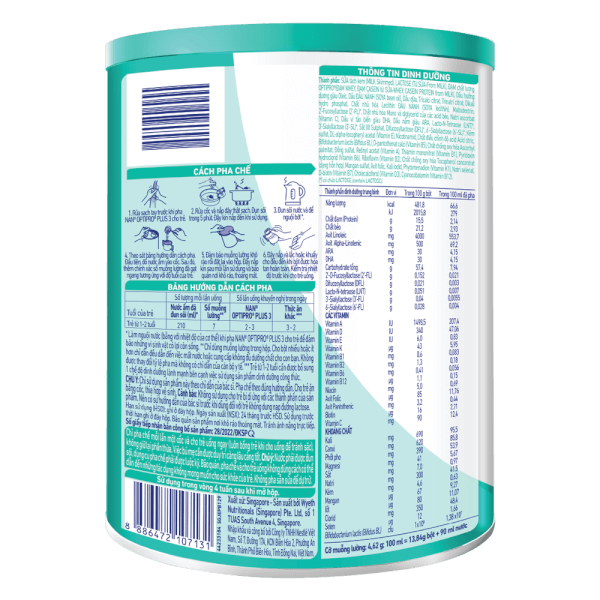 Sữa bột Nestle NAN OPTIPRO PLUS số 3 (850g)