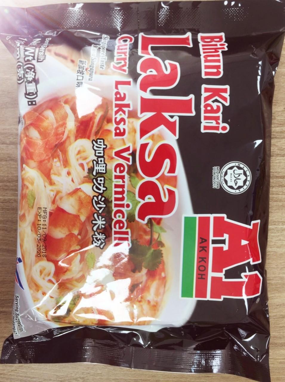[HCM] Bún Cà Ri Laksa Hiệu A1 110g Malaysia