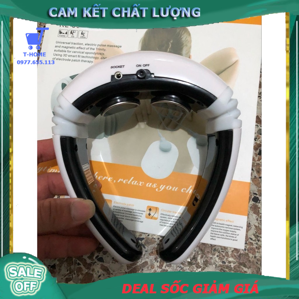 [HCM]Máy massage Cổ Vai Gáy Máy massage 3D châm cứu