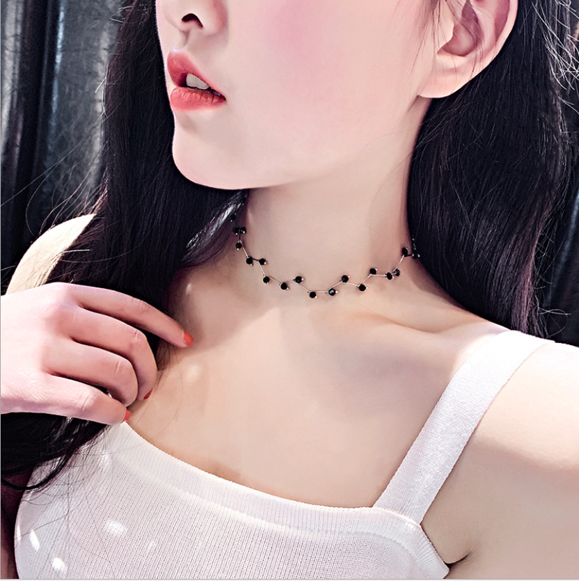 [HCM]Vòng cổ choker nữ ngọc trai sang chảnh có video