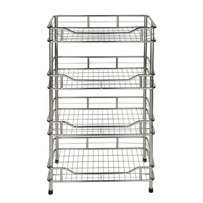 Kệ chén inox đứng 2 3 4 tầng cao cấp