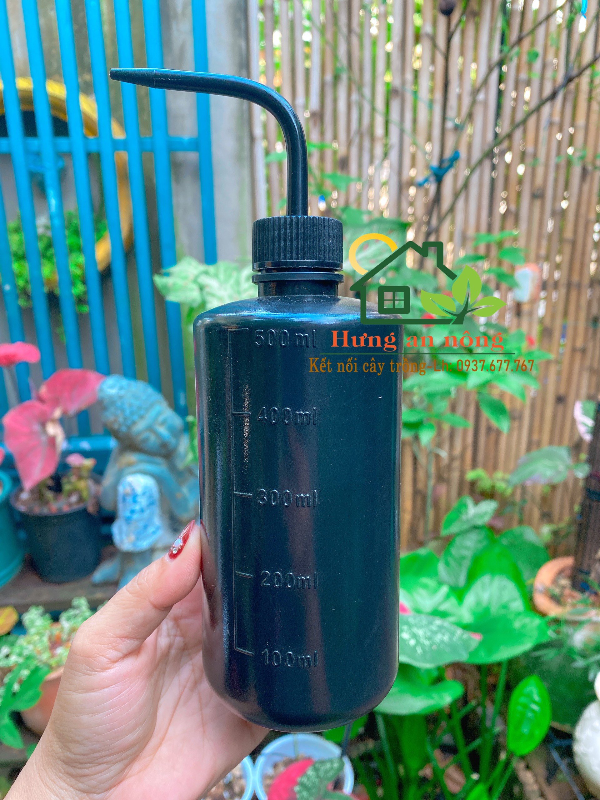 Bình vòi cong 250ml/500ml tưới sen đá xương rồng, cây để bàn văn phòng, bình châm dầu nhớt xe