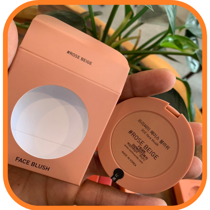 Phấn má 3CE mood recipe face blush mã Rose beige
