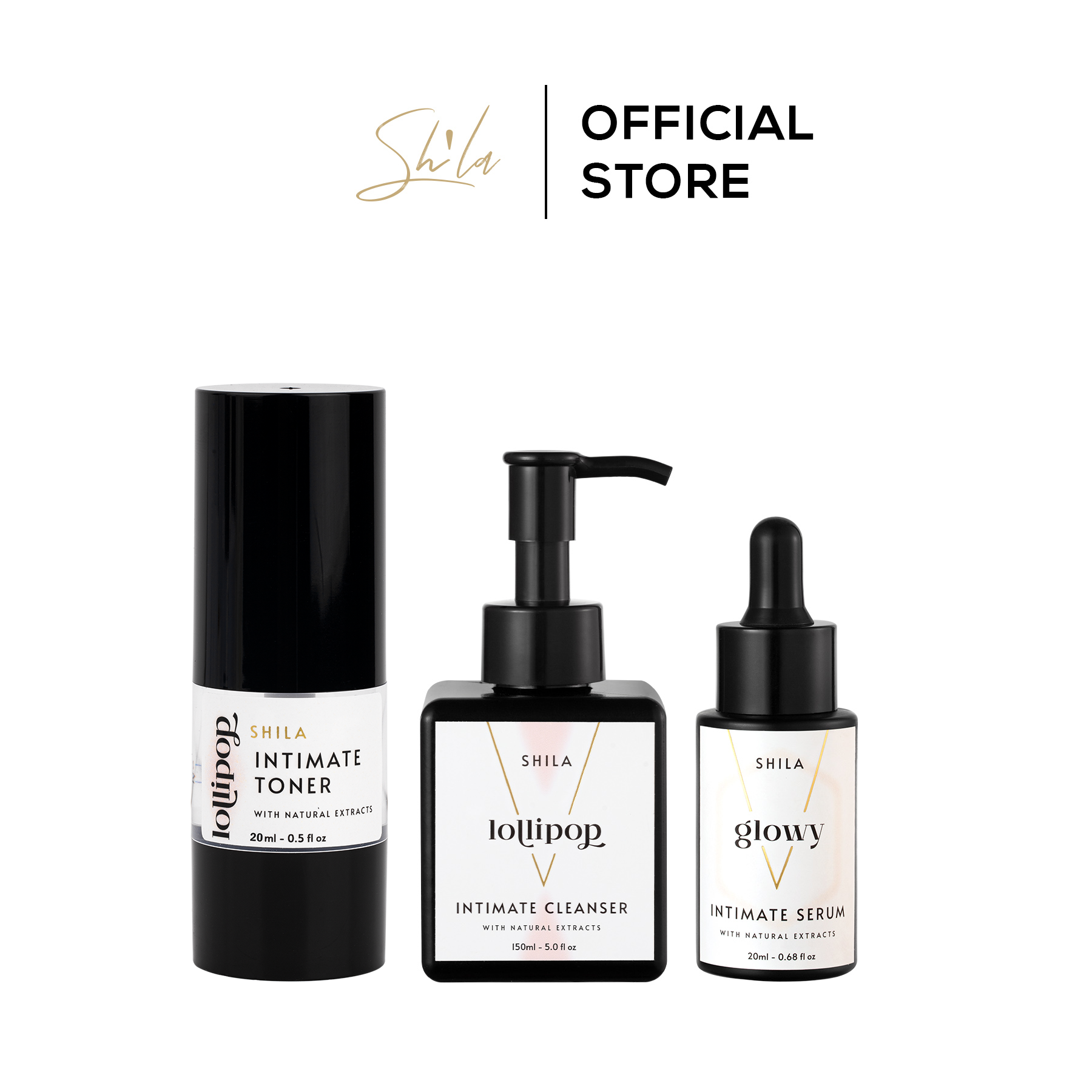 Bộ 3 chăm sóc vùng kín Shila Glowy
