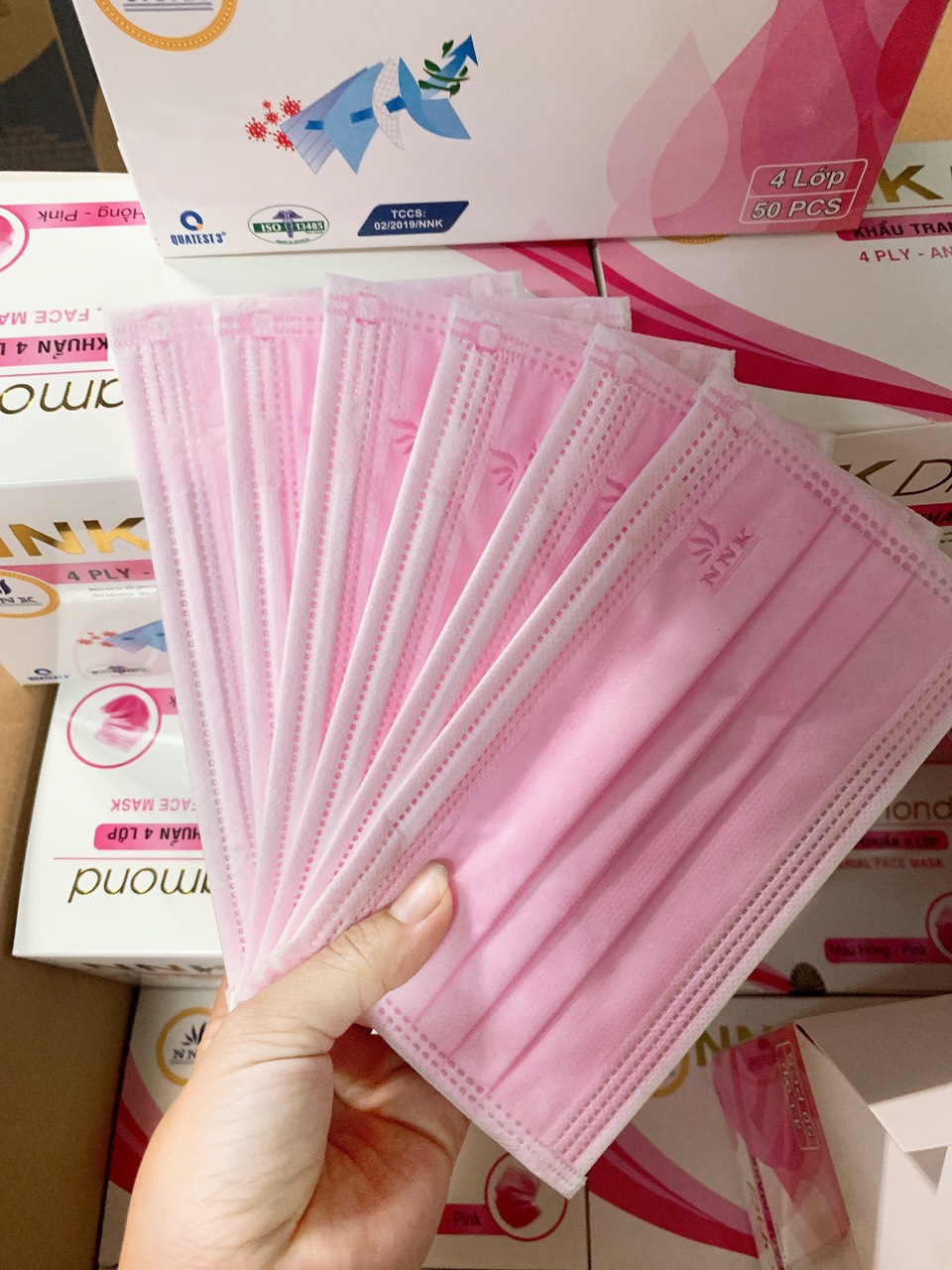 Khẩu trang kháng khuẩn 4 lớp NNK