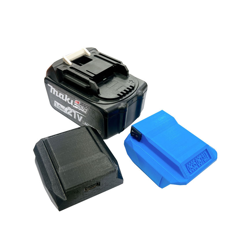 Đế Chuyển Pin Makita Ra Cổng USB Sạc Nhanh Quick Charge 3.0