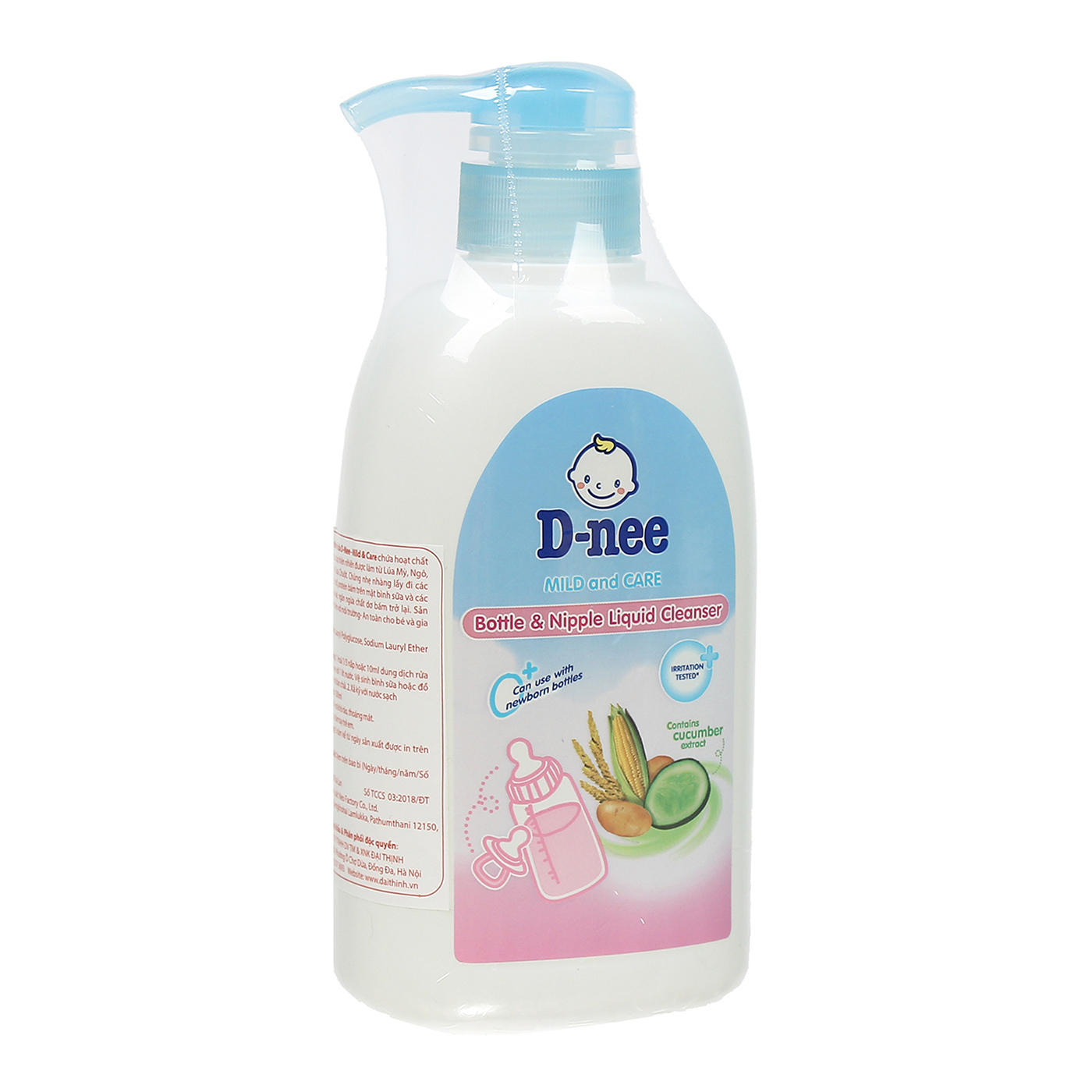 [HCM]Nước rửa bình sữa Dnee Chai 500ml
