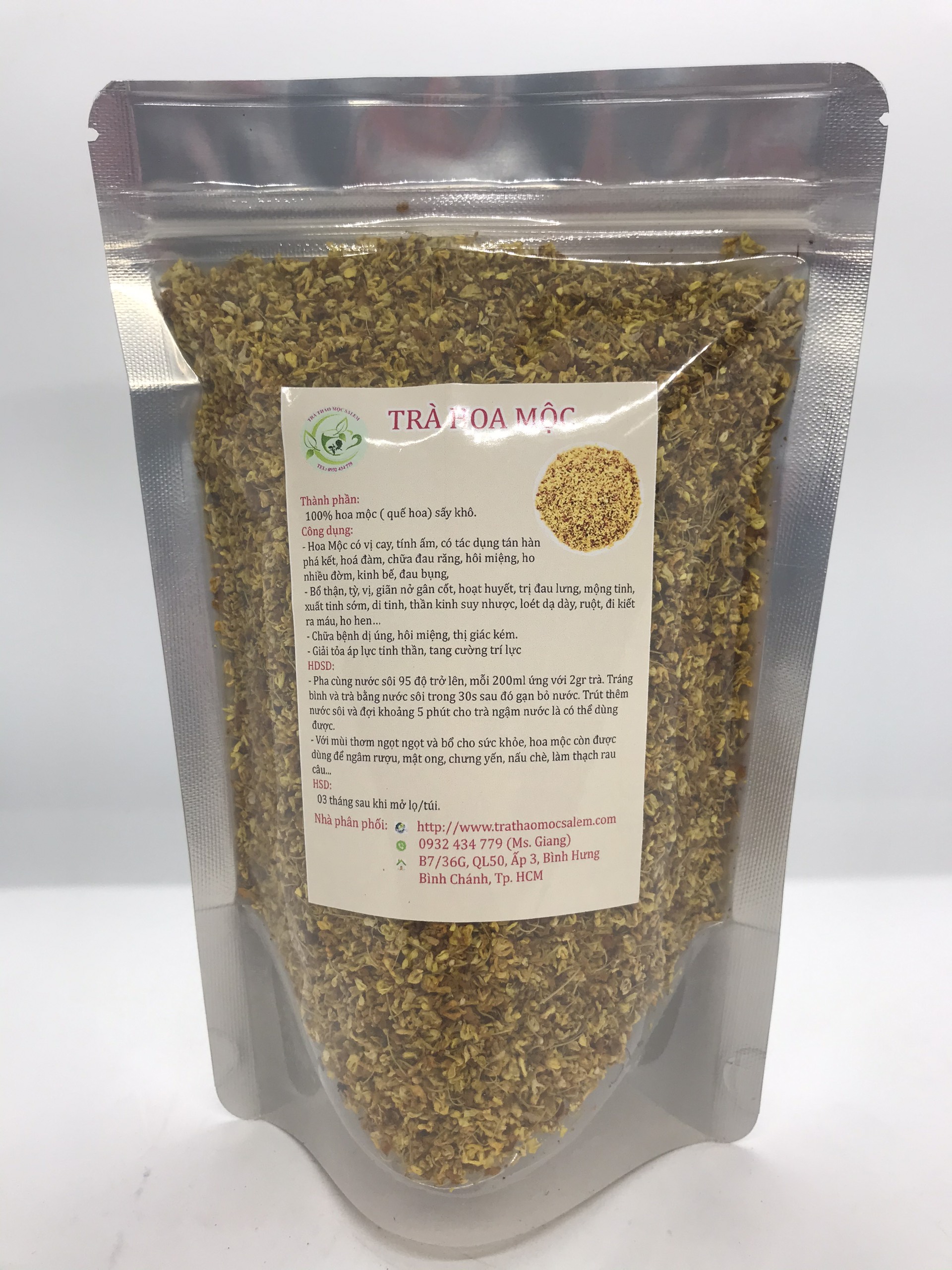 [HCM]Trà Hoa Mộc Loại 1 Siêu Thơm Ngon 50G