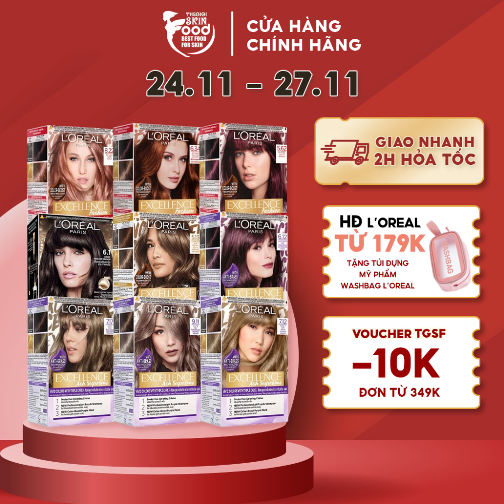 Kem Nhuộm Tóc L'Oreal Excellence Fashion