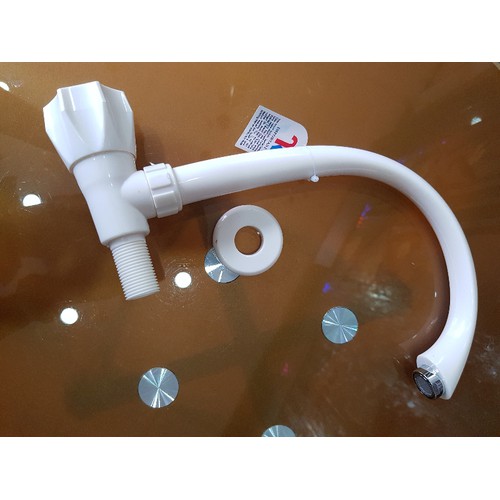 [HCM]Vòi nước rửa chén nhựa- gắn tường