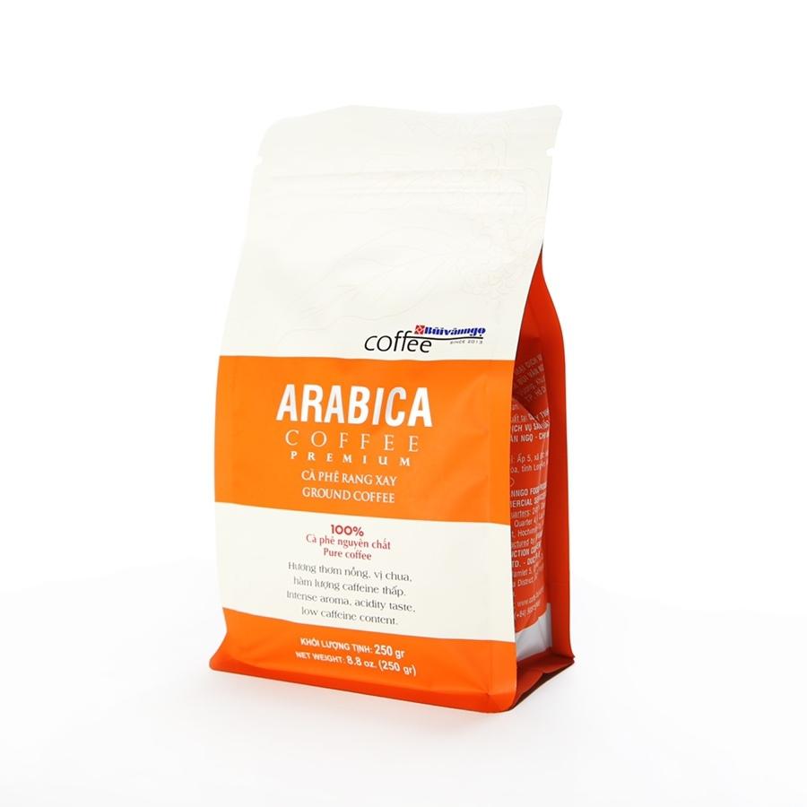 CÀ PHÊ RANG XAY ARABICA BÙI VĂN NGỌ (250GR)
