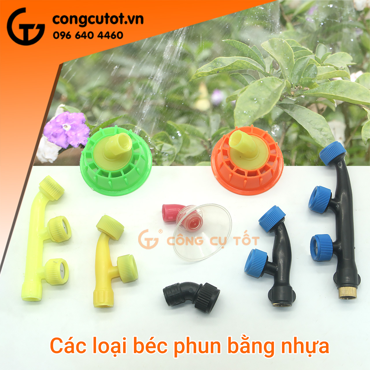 Béc phun sương tưới cây, tưới nước Thắng Hà