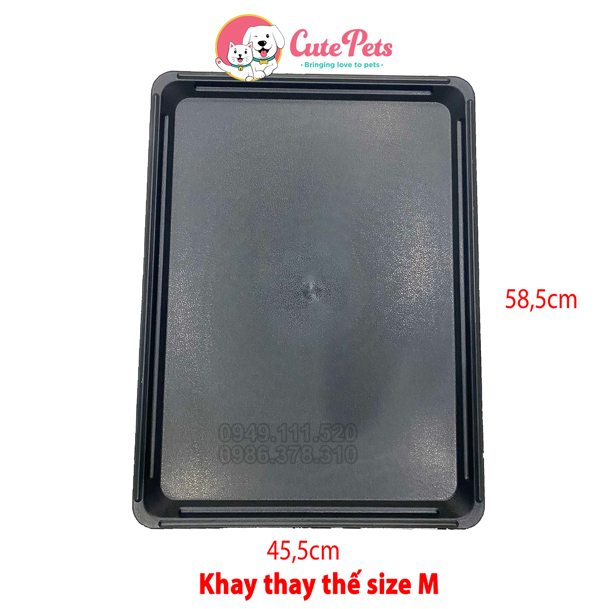 Plastic tray replacement cage powder coating-cutepets