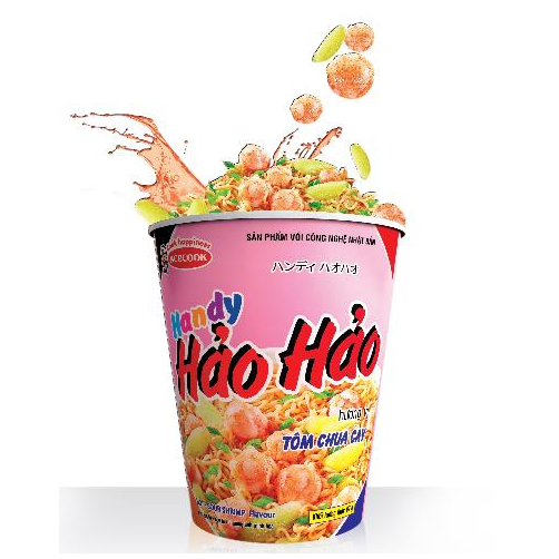 Mì ly Handy Hảo Hảo tôm chua cay 67g