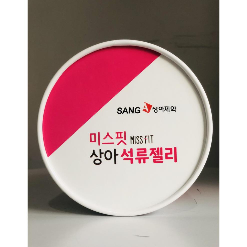 Thạch lựu SangA Miss Fit đẹp da g.iảm cân Hàn Quốc hộp 30 gói X 20gr