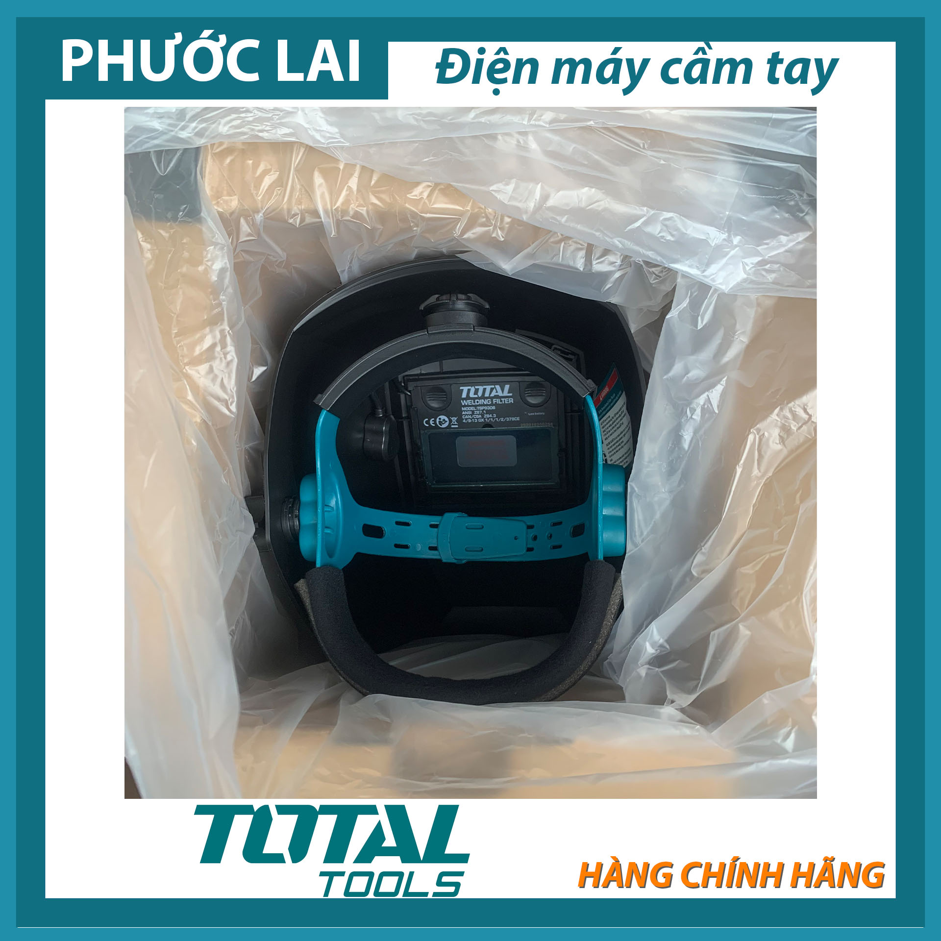 Mặt nạ hàn tự động tối Total TSP9306