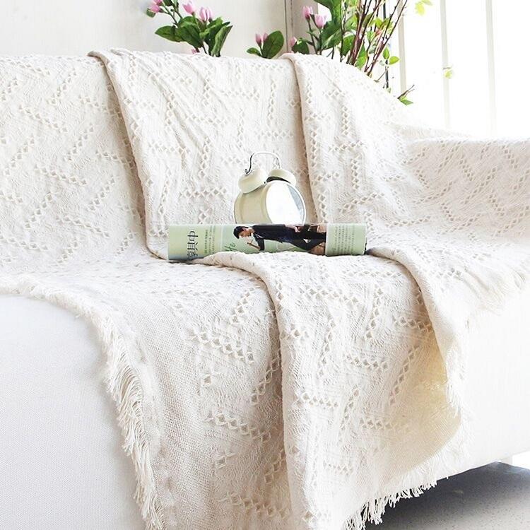 Thảm sofa, thảm trang trí, khăn phủ sofa phong cách bắc âu