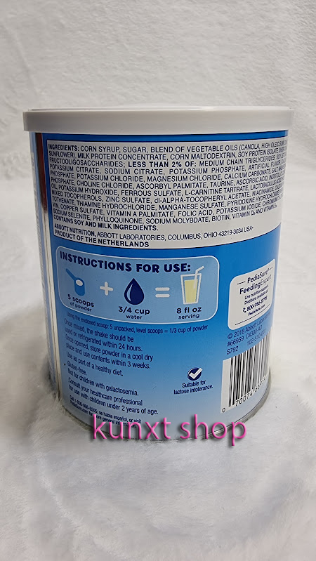 [HCM][MẪU MỚI] SỮA BỘT PEDIASURE MỸ GROW & GAIN 400g ( Made in USA ))