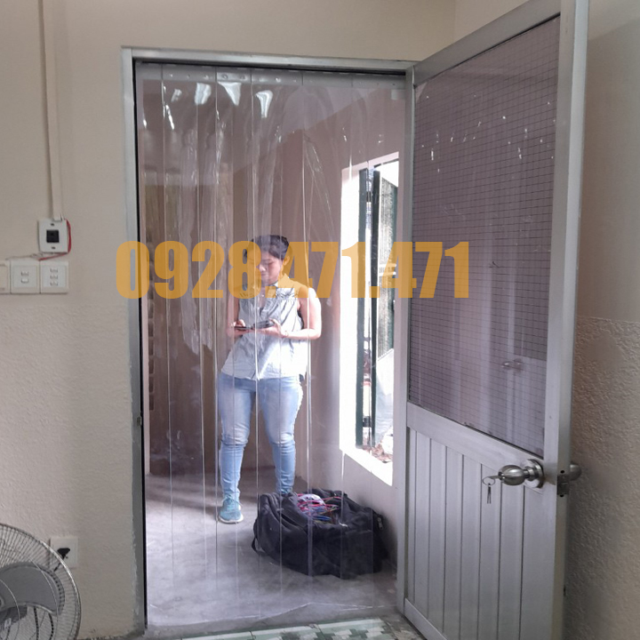 Rèm Chắn Gió Điều Hòa Lắp Cửa Cao 2,1m.