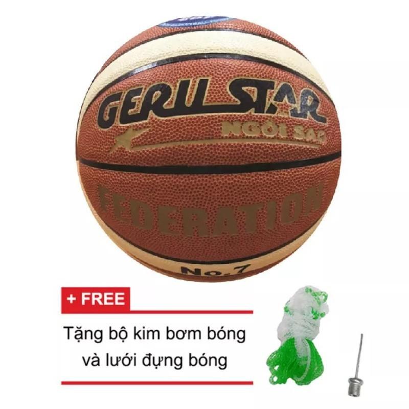 Qủa Bóng rổ da PU Gerustar Federation số 7