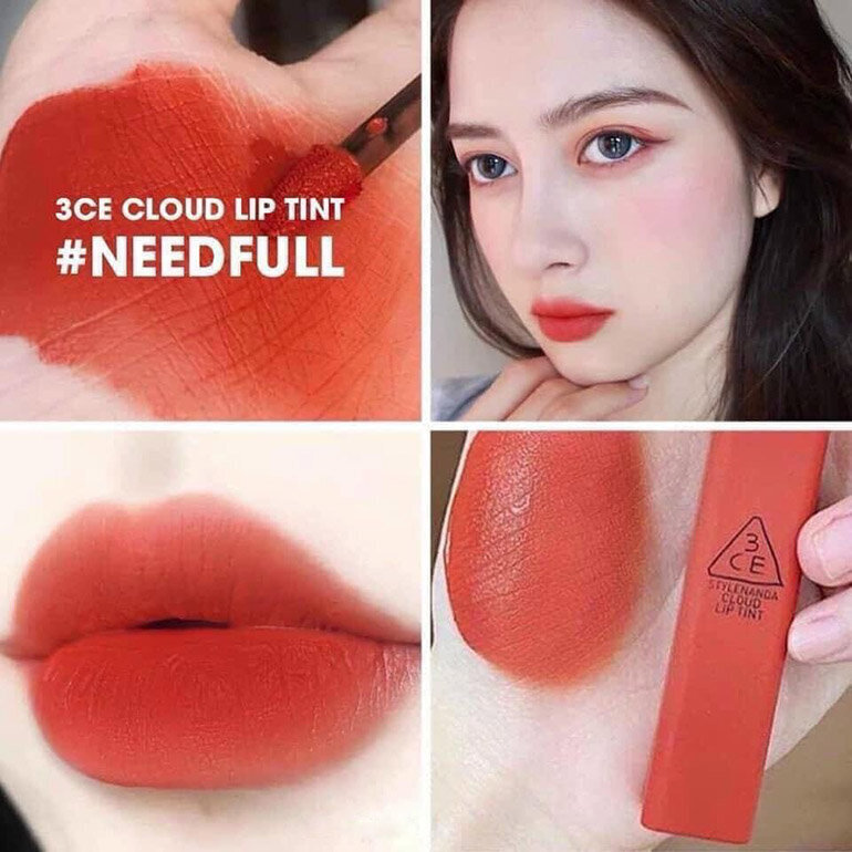 [FULLBOX] SON KEM LÌ "SIÊU HOT" 3CE CLOUD LIP TINt