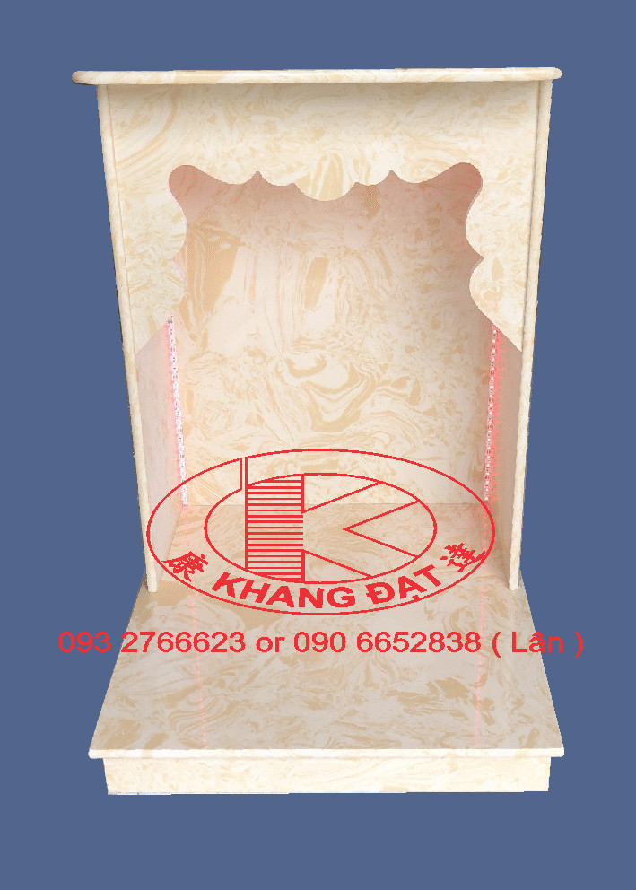 Tủ thờ thần tài đá nhân tạo