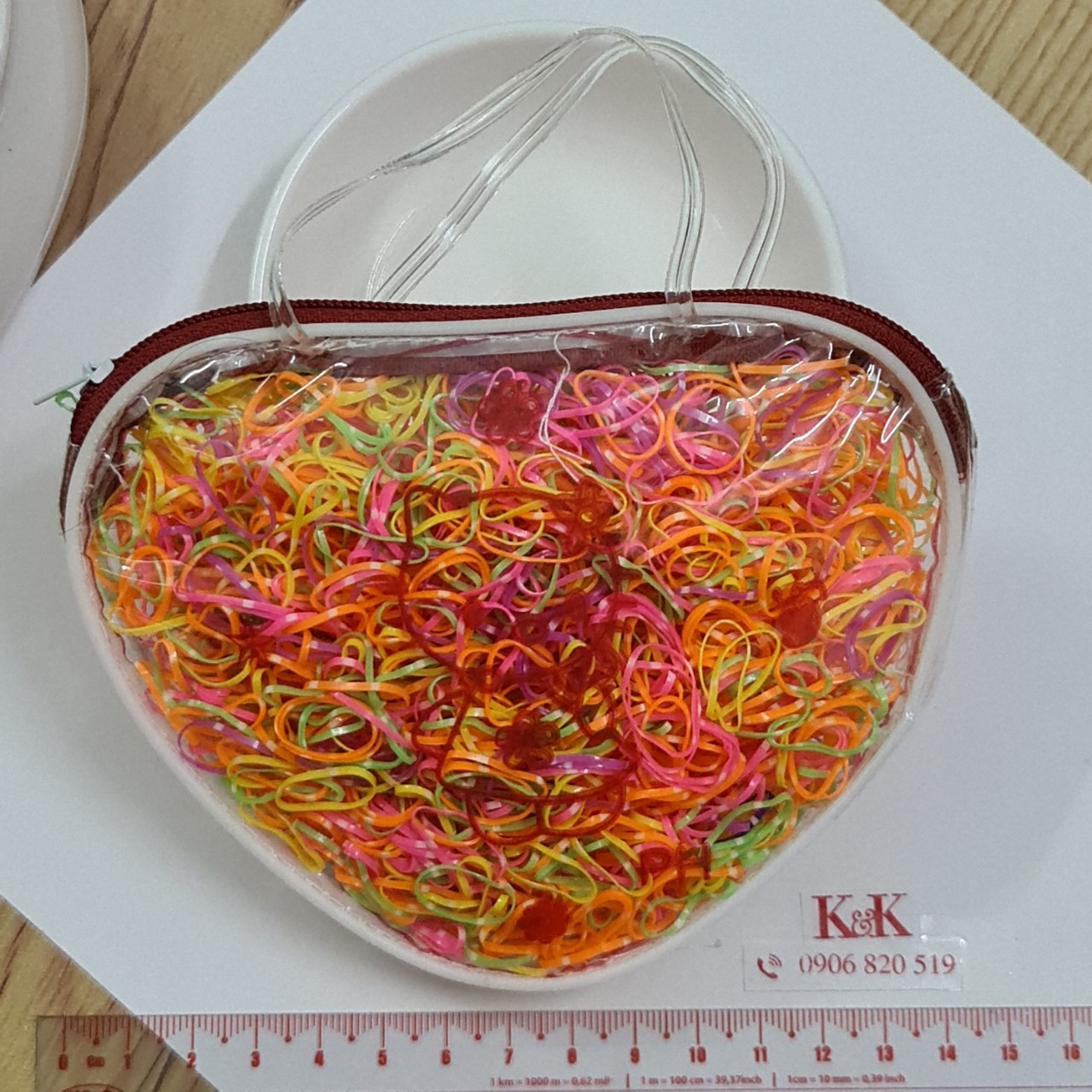 ❧K&K☙ THUN CỘT TÓC DẺO NHIỀU MÀU