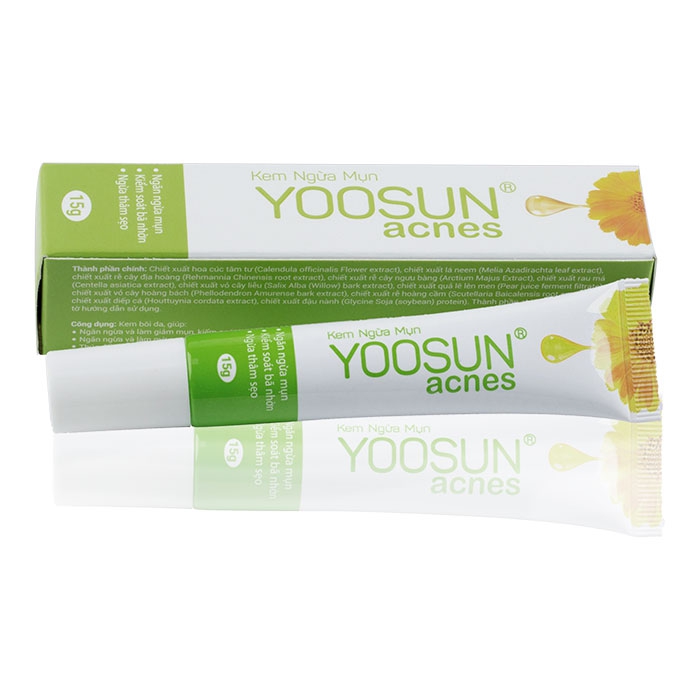 [HCM]kem mụn  Yoosun Acnes tuýp 15g