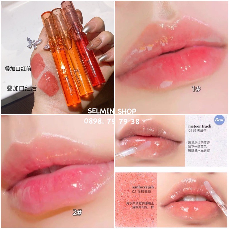 Son Bóng Dưỡng Ẩm Mềm Môi Lip Gloss Dupe Romand