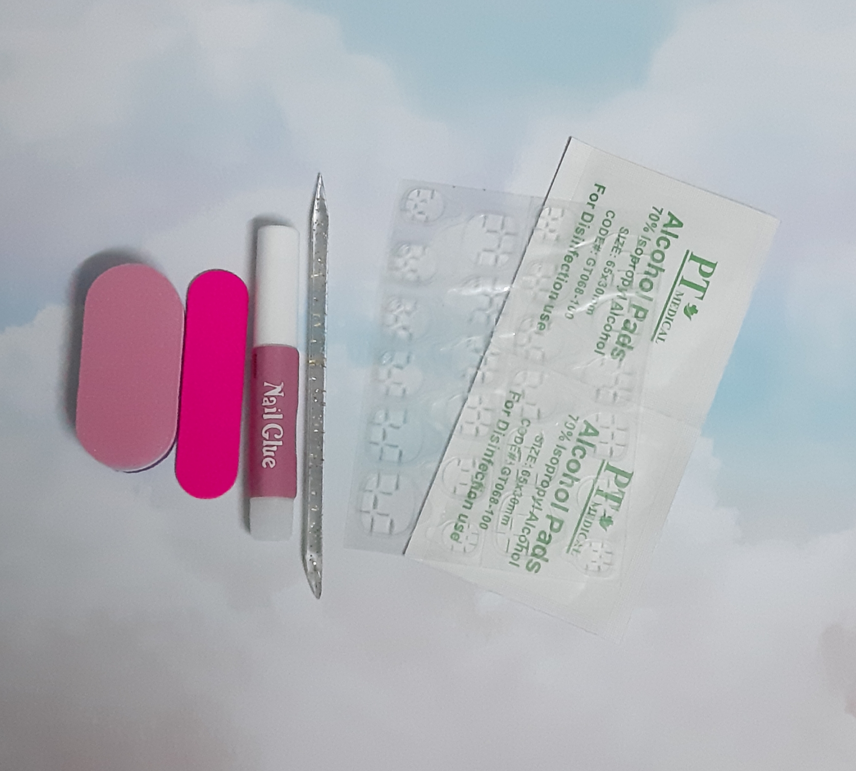NAILBOX Móng úp thiết kế sticker đính đá