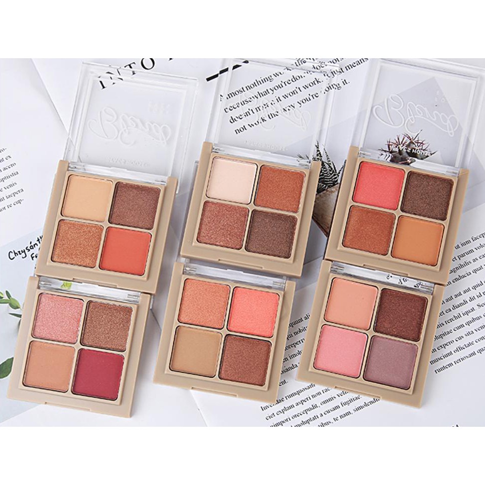 Bảng phấn mắt Lameila 4 ô Grid Eye Shadow