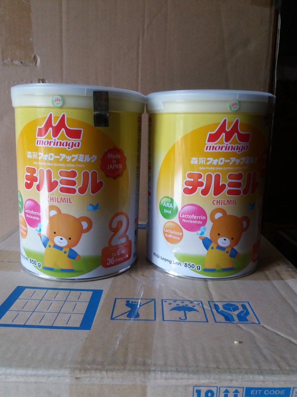 Sữa morinaga nhập khẩu từ Nhật số 2 loại 850g