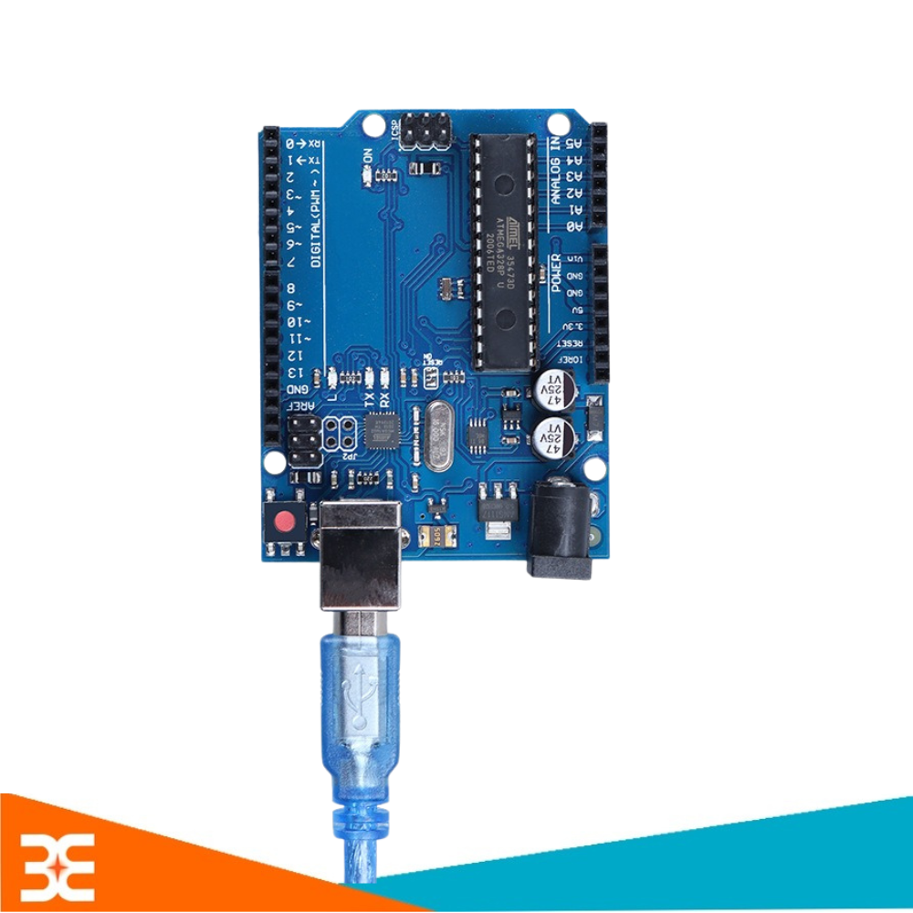 KIT ARDUINO UNO R3 - ATMEGA328P-CẮM(BH 6 tháng)