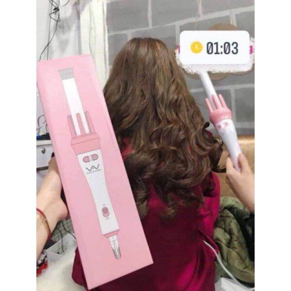 Máy làm xoăn trục quay tự động 360 độ