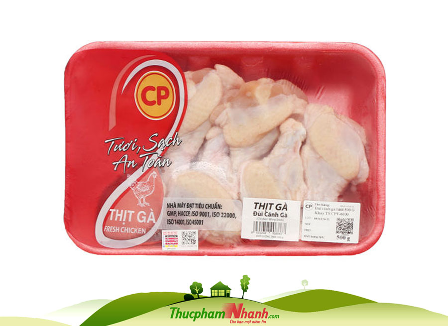 Đùi cánh gà đông lạnh CP - Loại 500g