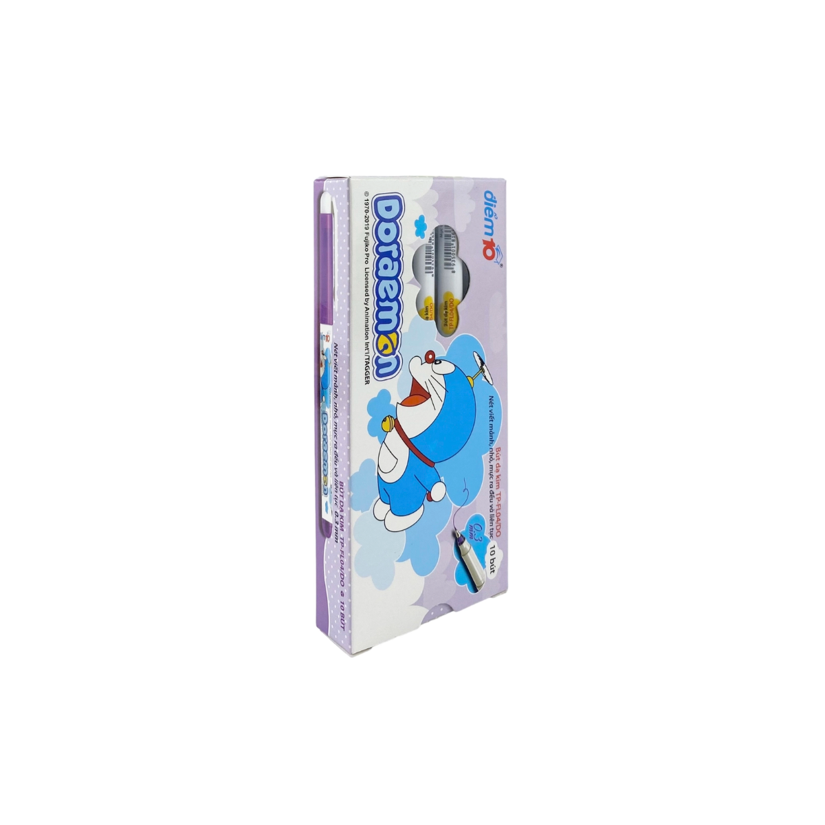Bút Lông Kim Thiên Long - Doraemon FL-04/DO Mực Tím