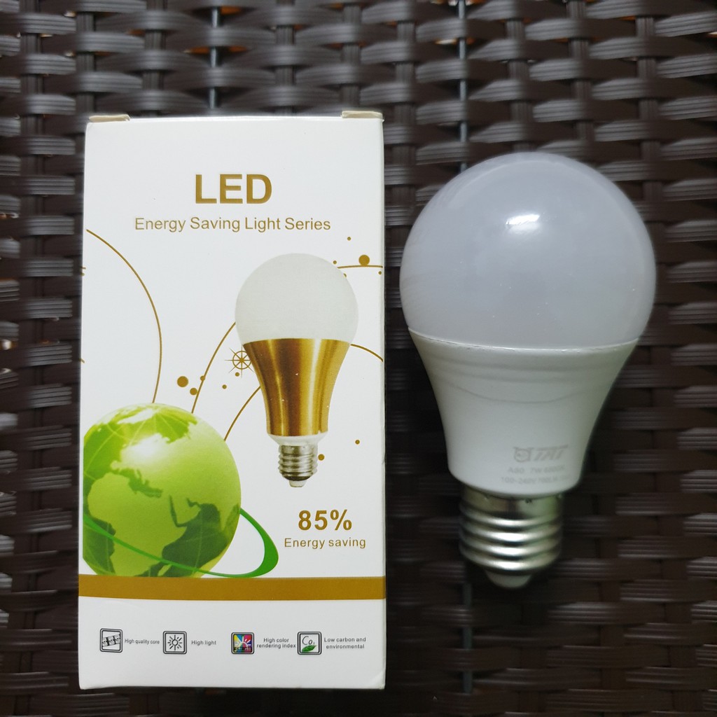 [COMBO 2 ]  Bóng Bulb Kín Nước 7W, Đuôi E27 thông dụng - Đèn Led Thiên Vân