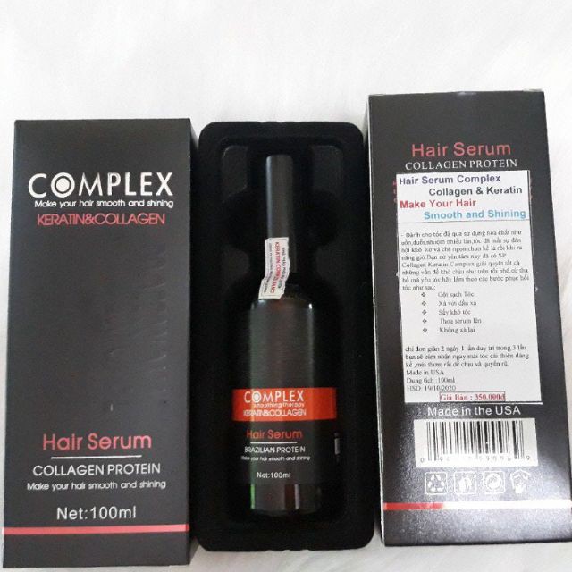 Tinh Dầu Dưỡng Tóc Complex 100ml cao cấp
